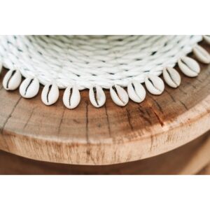 Seagrass Shell pannenonderzetter sfeerbeeld Seagrass Shell pannenonderzetter sfeerbeeld