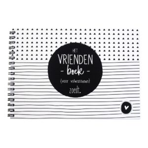 Home 24 Vriendenboek voor volwassenen voorkant