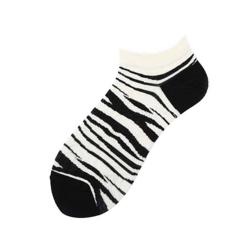 Zebra halve sokken 1 Zebra halve sokken