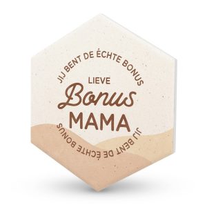 Bonusmama keramieken onderzetter