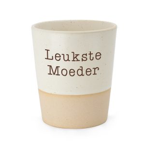 Moeder keramische beker