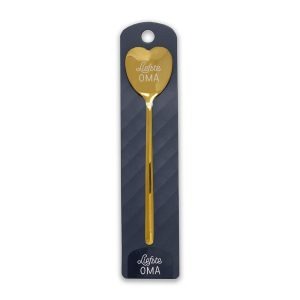 Oma hartlepeltje (goud)