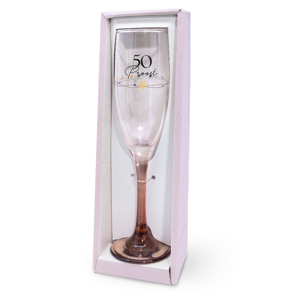 50 jaar champagneglas 1 50 jaar champagneglas