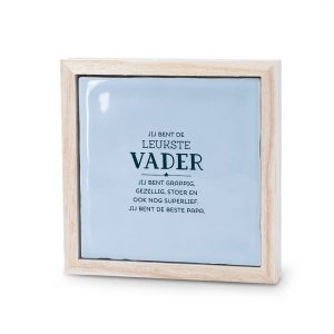 Leukste vader decoratietegeltje